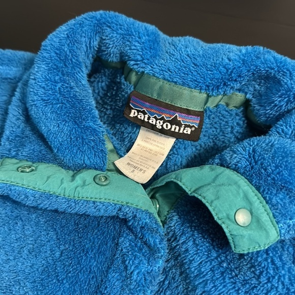 Patagonia Blue Fleece Pullover - Picture 3 of 6
